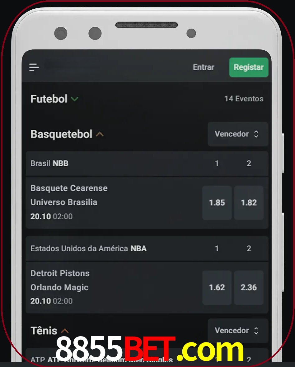 Aposte e assista aos esportes em formato ao vivo.