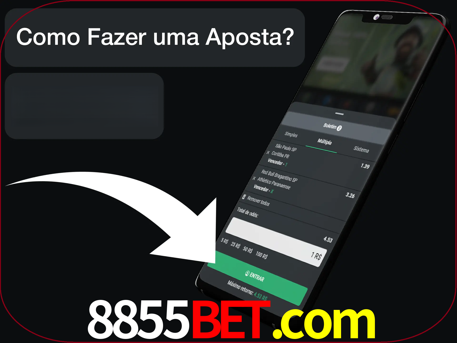 Preencha sua aposta e aguarde o resultado.
